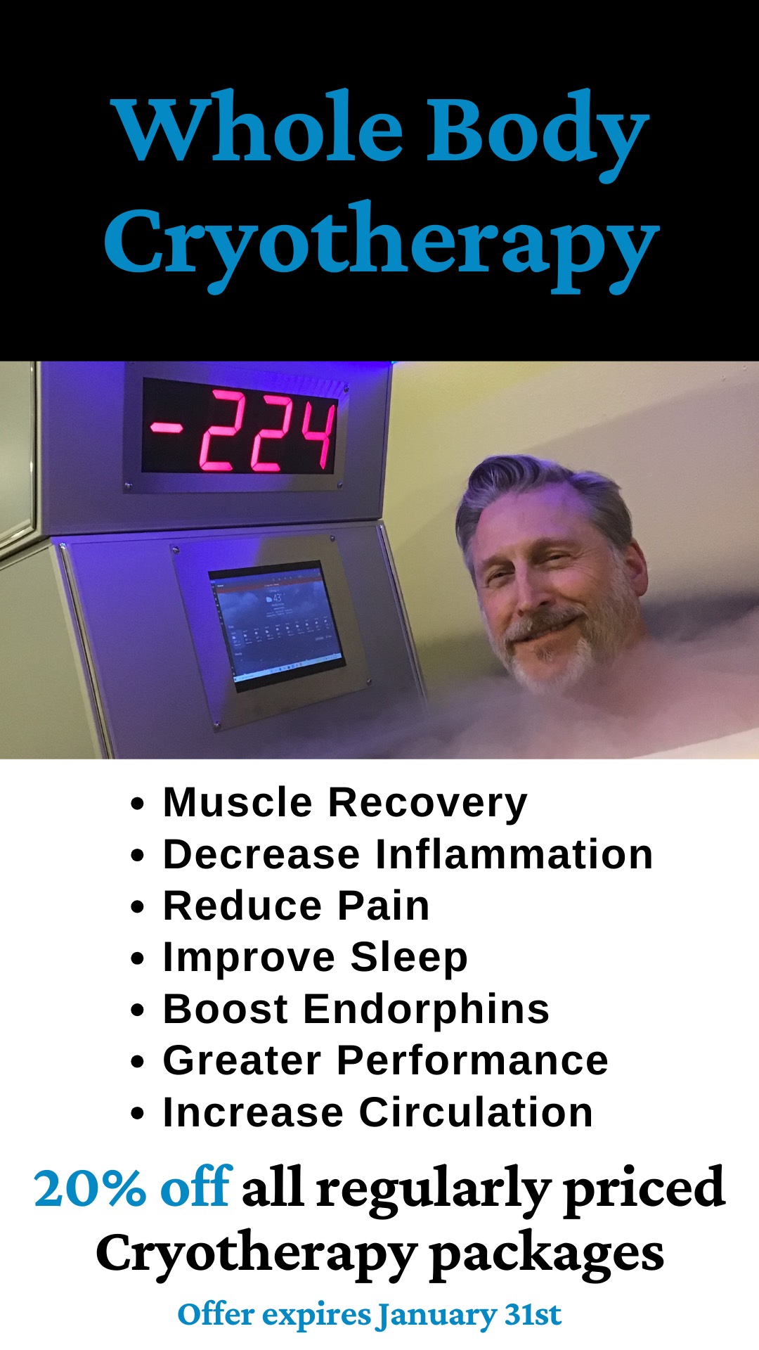 Cryotherapy Muscle Recovery Chicago IL Body Contouring   Image 6483441 2 